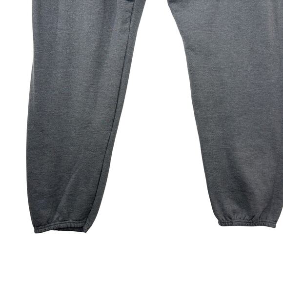 Fruit of the Loom Size XL Vintage Sweatpants Dark Gray Elastic Leg Pull On - Picture 15 of 15
